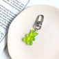 Candy Color Bear Keychain Female Cute Resin 40dcabf7 cc33 4675 a2c1 521fba6616a2