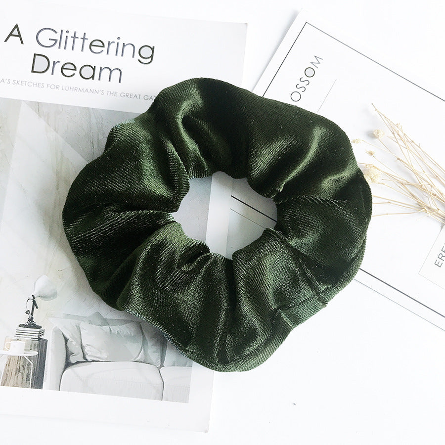 Flannel Hair Tie Hair Rope Amazon Velvet Fashion Ponytail Hair Accessories 40e02f43 de4d 4b63 a52e 9dc7c3d30008