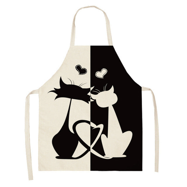 Cute Cartoon Cat In Apron 40f09312 4c39 4035 9ce8 a5de3978a3a9