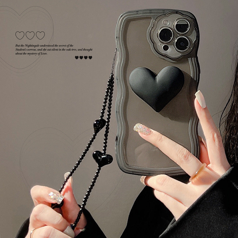 Three-dimensional Wave Dark Love Mobile Phone Case 40f20d71 b3d8 4cb9 b134 7d1c3d0daf38