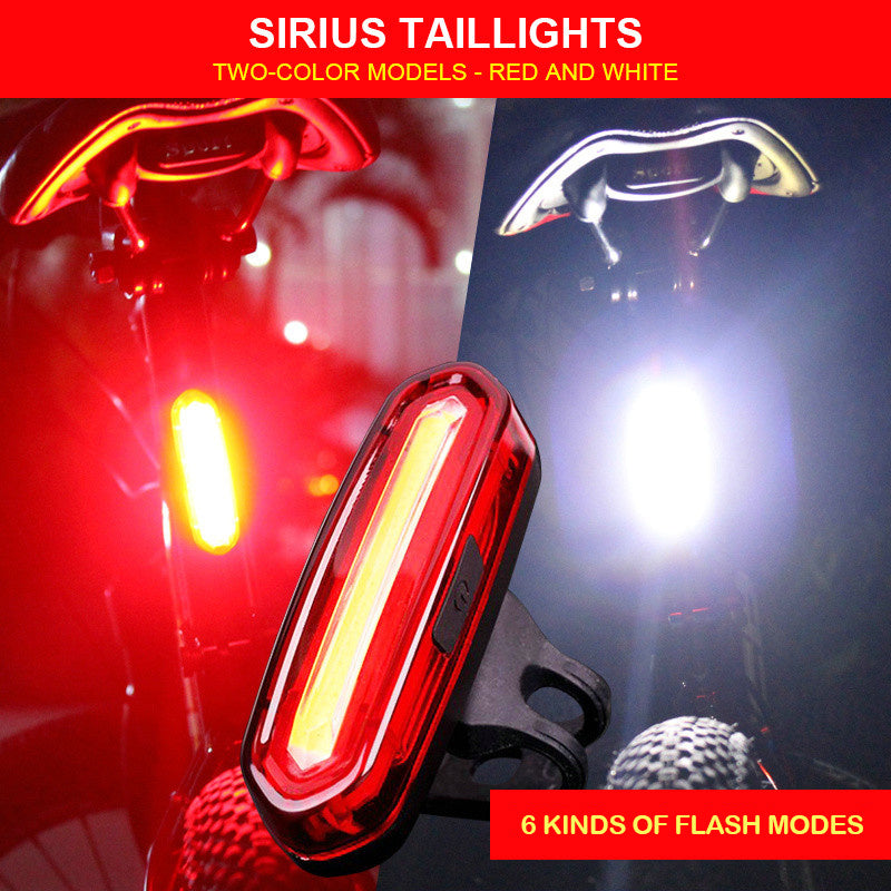 Two-color bicycle tail light 4103668338902