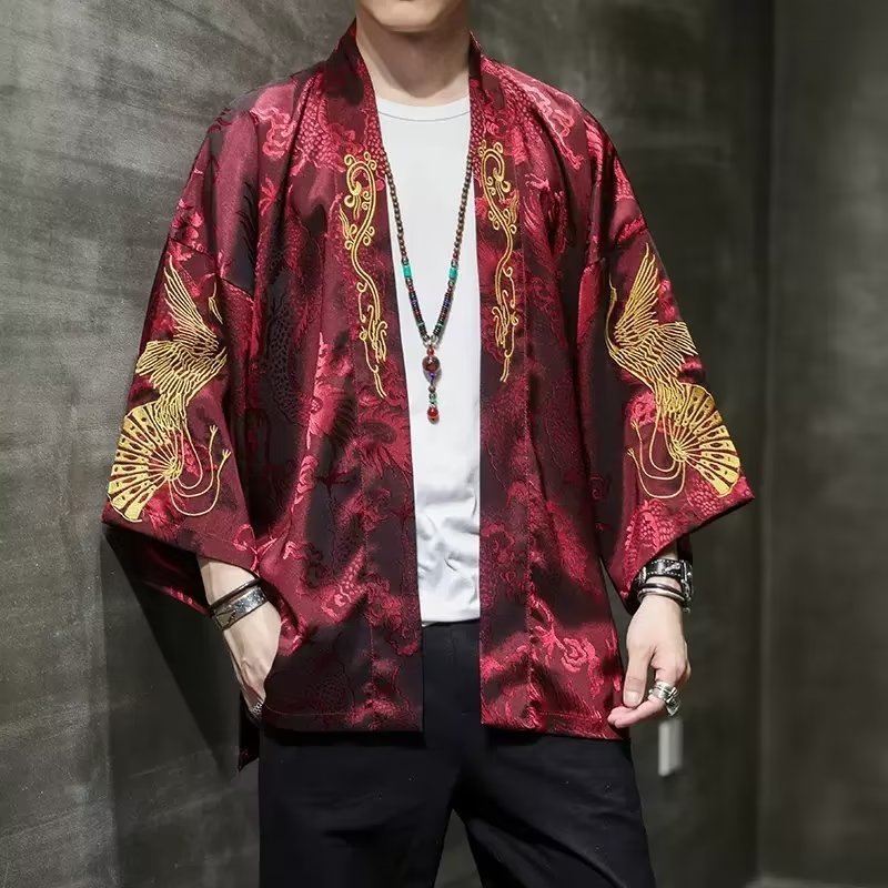 Trendy Casual Cardigan Short-sleeved Shirt 4103836d 5142 4ff2 b9d5 c01cc6c53579