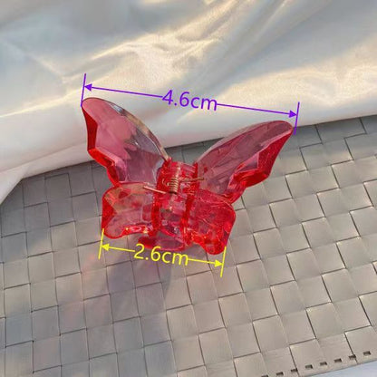 Korean Super Fairy Butterfly Hairpin Frosted Shark Headgear 4105a867 9cec 42e5 b704 4c7eb0785f65