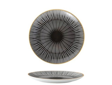 8-inch Nordic Style Geometric Series Ceramic Breakfast Plate Western Steak Flat Dish Plate Fruit Plate Decoration Hanging Plate - HD Wireless Product #12