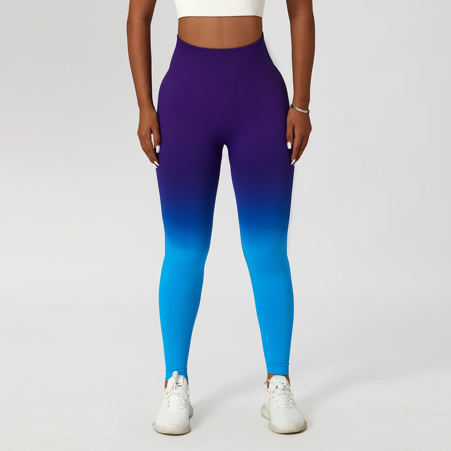 Gradient Fitness High Waist Sportswear Tight Outdoor Pants 4110f37f d642 4a06 b2a1 a6638f8b6b14