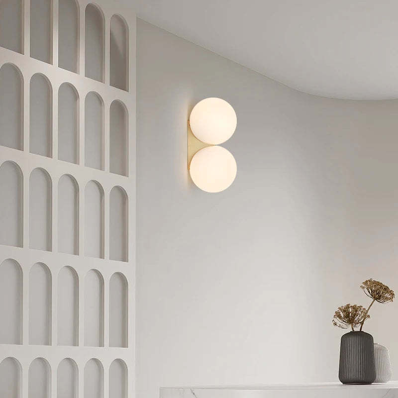 Bedroom Bedside Lamp Simple Glass Ball Wall Lamp 411675a8 c132 45f2 a678 a63f1aa033ed
