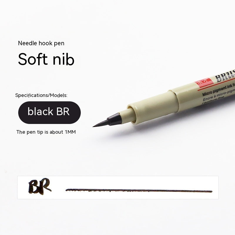 Student Waterproof Needle Pen Hook Line Pen Suit - 图片 12