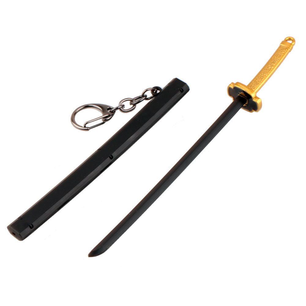 Japanese Wheel Knife With Sheath Sword Weapon Model Metal Keychains 412fdc3c 67b0 4697 b3e0 93c92d3b109c