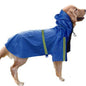 Spring and summer new dog raincoat waterproof cape dog reflective raincoat large dog raincoat 4133953252 609020808