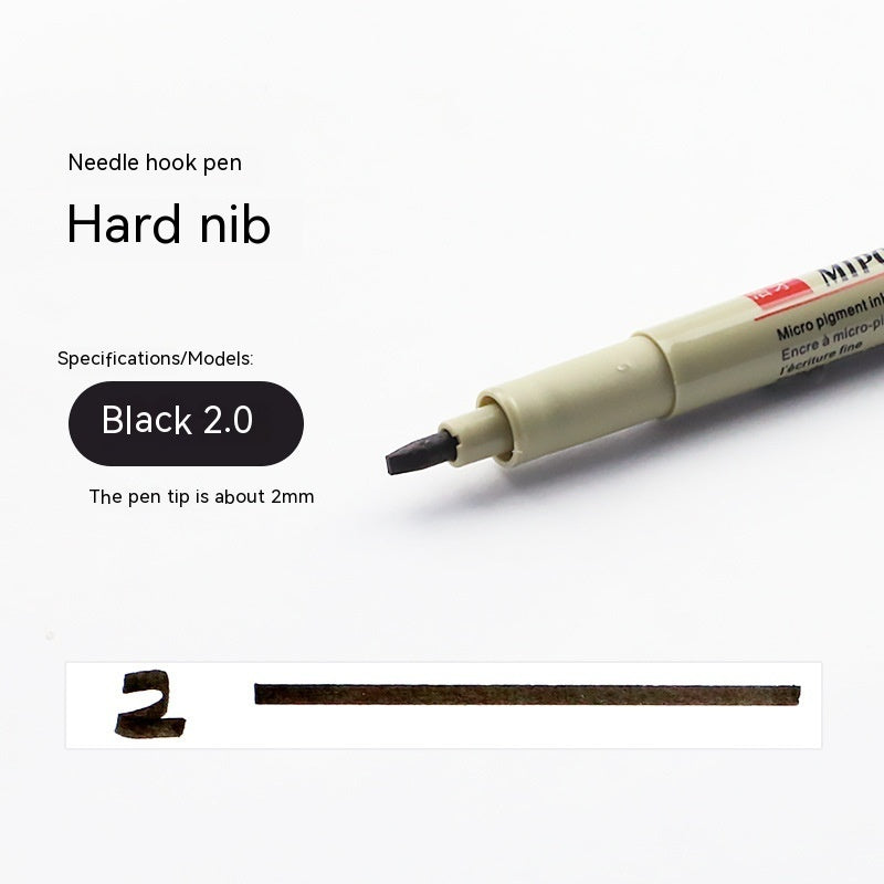 Student Waterproof Needle Pen Hook Line Pen Suit - 图片 14