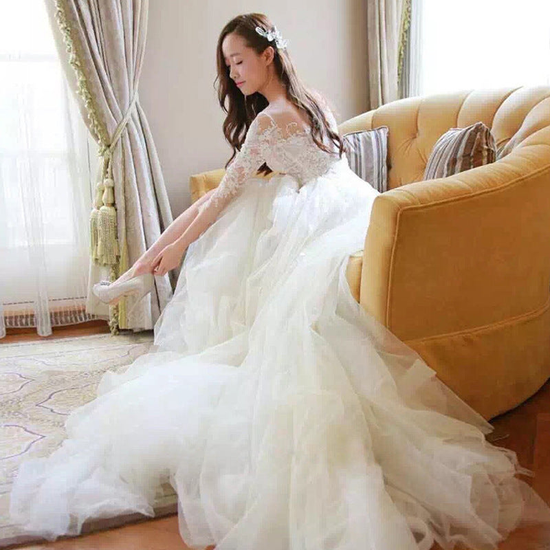 Wedding Dress Bride Lace Sleeves Dress 4138666122 1896326113