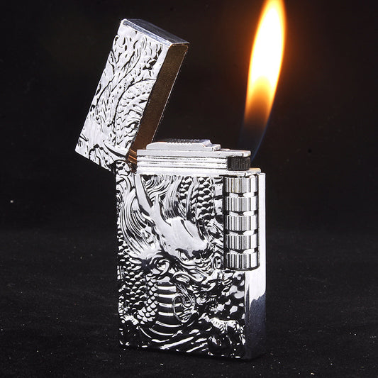 Embossed Chinese Dragon Gas Lighters 4139e14a 7cbd 43db bb26 cdb27bf70276