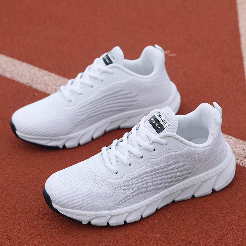 Men's And Women's Flying Woven Breathable Running Shoes Couple's Casual Sneakers 413abae3 326c 4fdf 9d97 e6851ca8ed0d