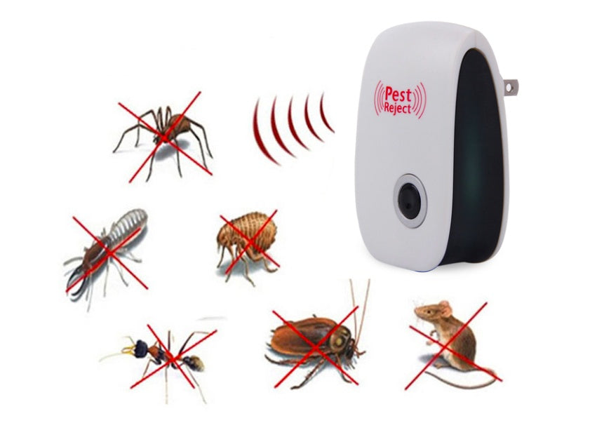 Electronic Ultrasonic Healthy Rechargeble Anti Mosquito Insect Pest Reject Mouse Repellent Repeller Practical Home EUUS Plug 