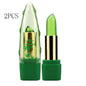 Aloe Vera Gel Color Changing Lipstick Gloss  Moisturizer Anti-drying Desalination Fine-grain Lip Blam Care 414476026695