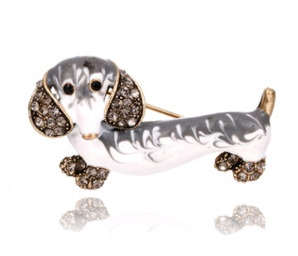 Cute animal brooch brooch men and women coat pin 4148086839683
