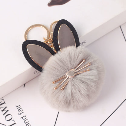 Faux Fur Ball Ladies Bag Key Chain Car Pendant 41506fa9 60a0 4f42 994e 8068482daef0