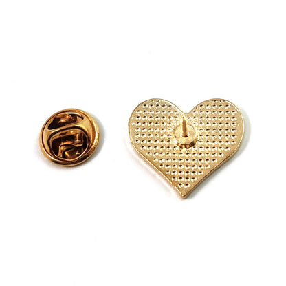 Heart shaped letter badge love rainbow brooch 4151737686153