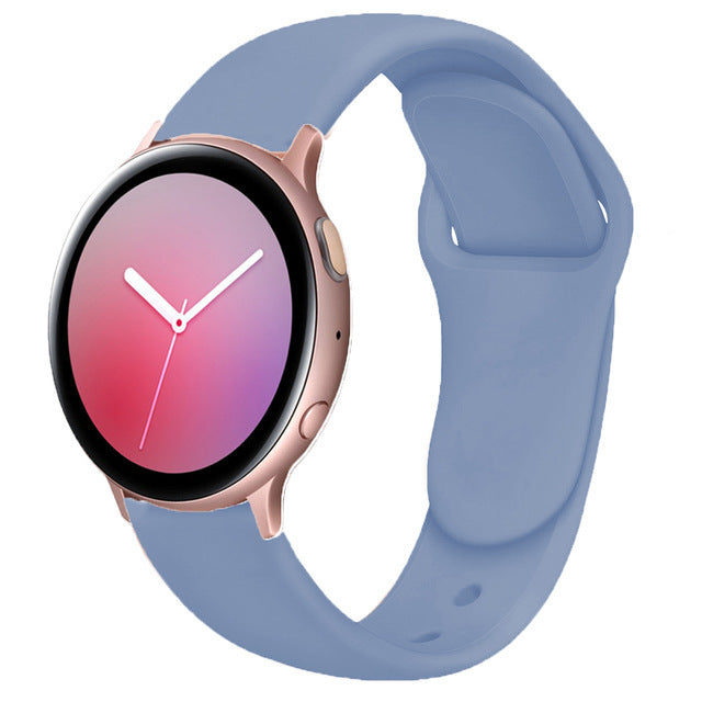 Suitable For Galaxy Active 2 Reverse Buckle Silicone Strap 20 22mm Sports Inner Buckle Strap - 图片 18