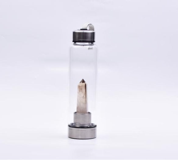 Natural hexagonal crystal column energy glass creative water cup spa tea cup water cup crystal column magic wand 415850013874