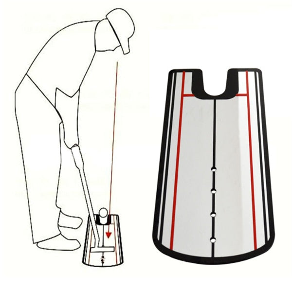 Golf putter posture correction mirror 416130183961