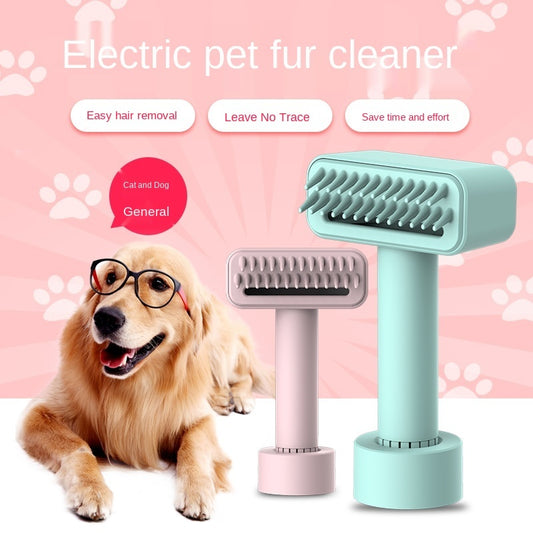 Wireless Electric Pet Comb Remove Fleas Dog Grooming Fur Cleaning Comb 4163469050210