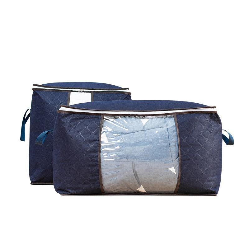 Large Quilt Bag Storage Bag Clothing Storage Box Moving Artifact Non-woven Finishing Dustproof Storage Bag 417237093630