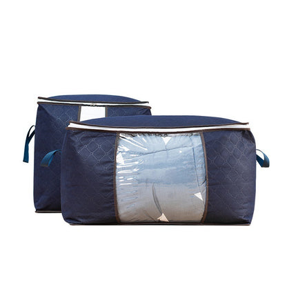 Large Quilt Bag Storage Bag Clothing Storage Box Moving Artifact Non-woven Finishing Dustproof Storage Bag 417237093630