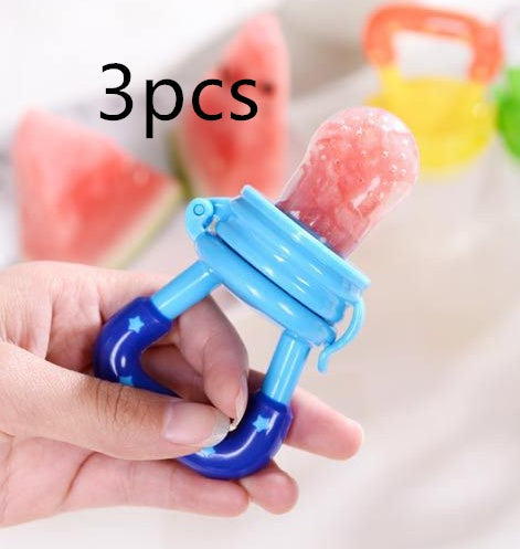 New Baby Silicone Pacifier, Encapsulated To Soothe Complementary Food Feeding Artifact 417664992295