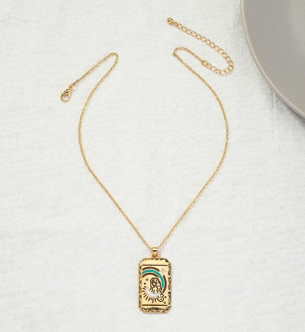 Tarot Power La Luna Gold Necklace 41795b1f c53f 4999 9be5 e9fcf82da6ff