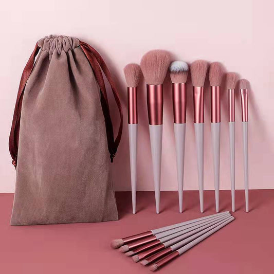 Purpleflower Holly Leaf 13 Makeup Brushes Super Soft Eye Shadow Brush Tool Outfit 4180f8f7 603e 480a 9e63 a8f63f46d85e
