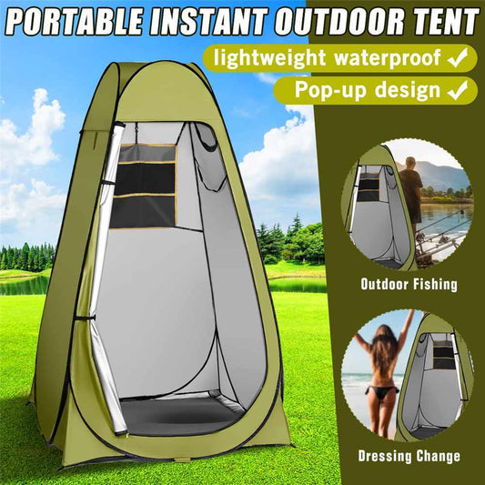 Portable Privacy Shower Toilet Automatic Camping Tent UV Function Travel Camping Tent Outdoor Dressing Beach Sun Shelte 41830