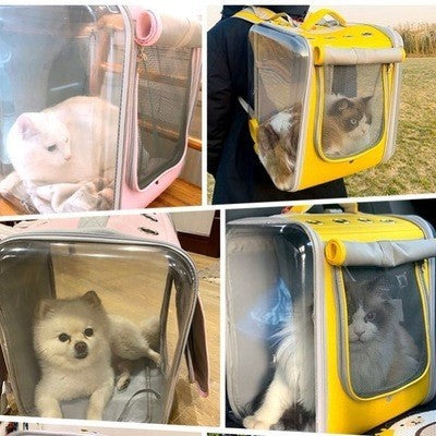 Pet bag cat go out portable backpack cat bag 4190981593273