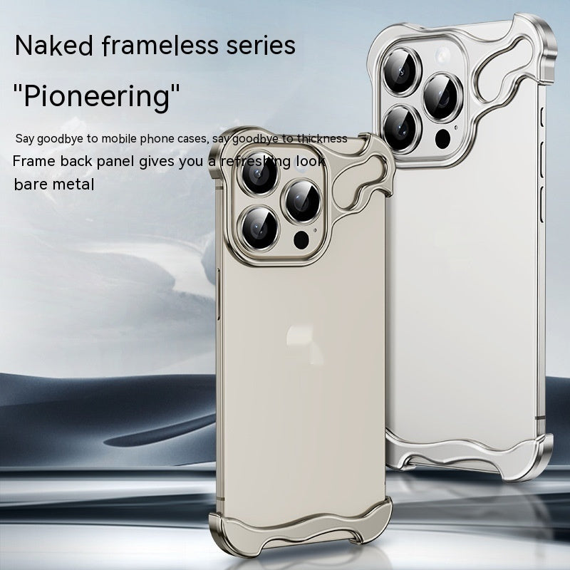 Phone Case Special-shaped Metal Corner Pad Anti-fall Frameless Anti-fall Protective Cover 41bd4f69 5208 4c5b b305 5fa7fbf6710