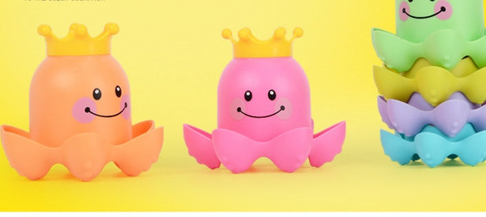 Children's Sea Octopus Stacked Cup Bathroom 41c3dadf fc58 40ef bf82 f354e3ef989c