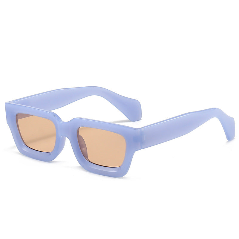 Retro Concave Frame Wide Foot Square European And American Sun-proof Sun Glasses 41c41b67 2888 4420 95c7 954f5743d686