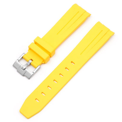 Mercury Arc Rubber Watch Strap Men's And Women's Waterproof 20mm 41f60011 9b2b 4e4f bf32 574bf6dab864