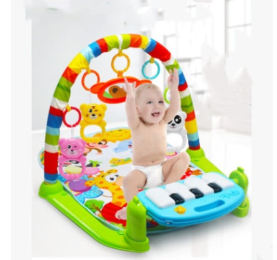 Baby Pedal Piano Baby Music Fitness Stand Toy Baby Fitness Device 4212437267948