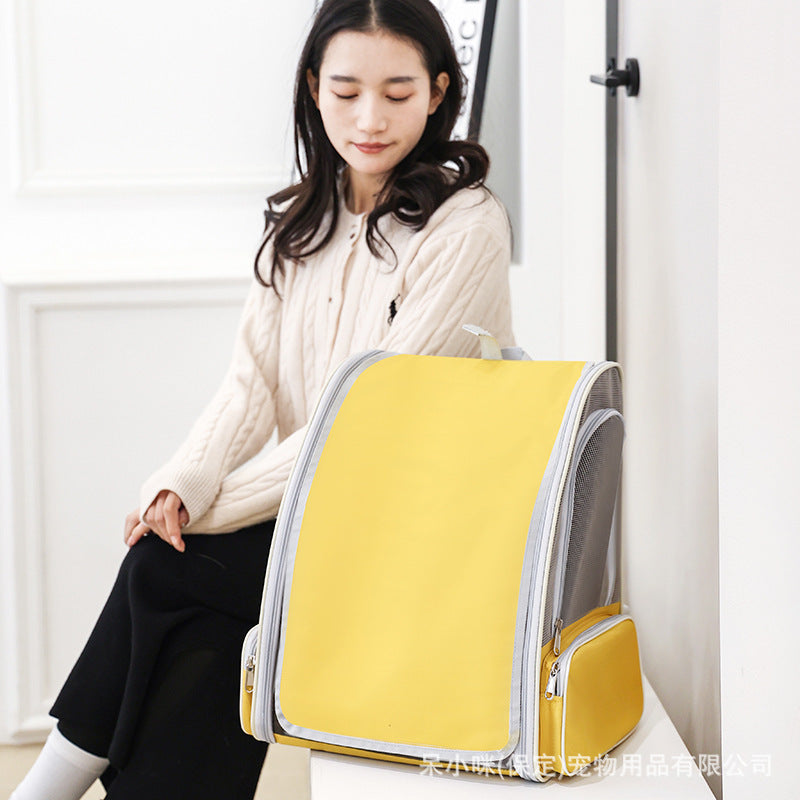 Breathable Pet Backpack Out Shoulder Cat Bag 421d18d5 a44a 4ff9 ad78 3b959af03066