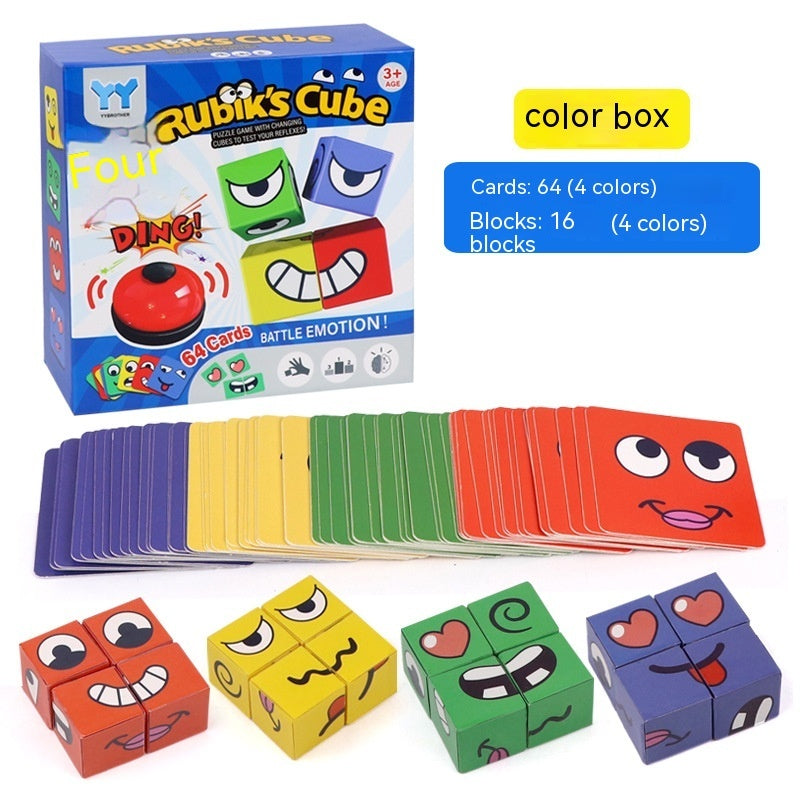 Face Changing Rubik's Cube Educational Toy Expression Building Blocks 42298824 0db5 4ea4 bedb 836c6d08710b 533830bb a50d 4228