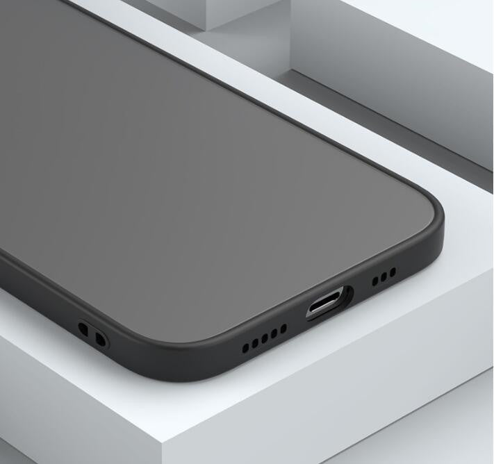 Fine Hole Skin-sensing Phone Case Full Lens Anti-fall Frosted Hard Protective Cover 422ddd54 a454 4984 8de7 e93987726f84