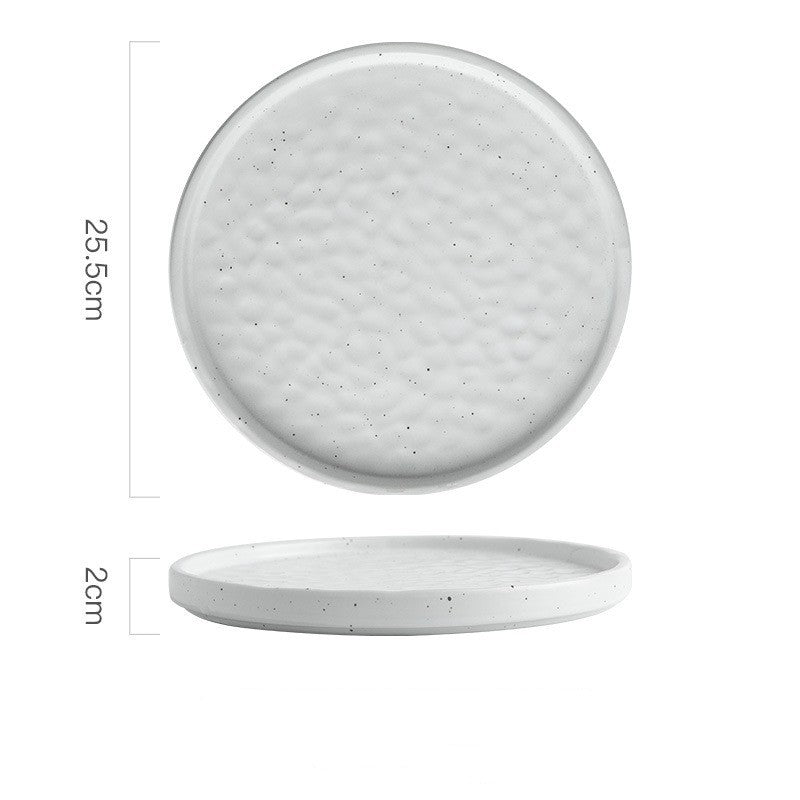 Creative Stone Pattern Ceramic Straight Edge Plate 4237f64c 35e2 41ae ad39 4706846fc5c5