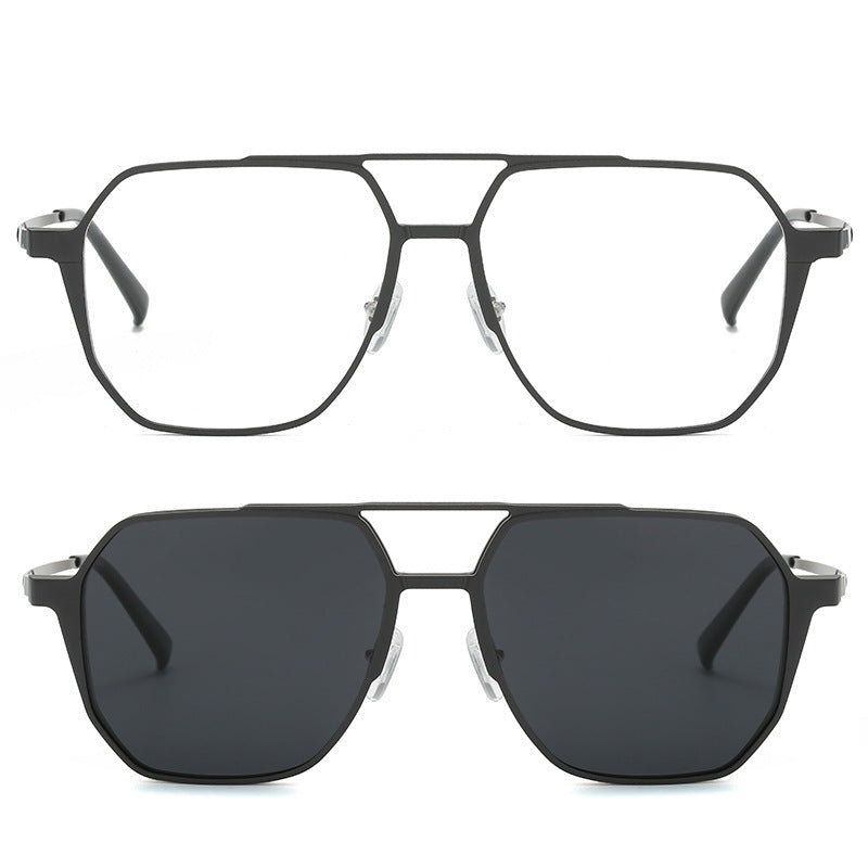 Driving Men's Three-in-one Magnetic Aluminum Magnesium Glasses 424c985c 1d01 4270 9735 40f7bca7fe6d