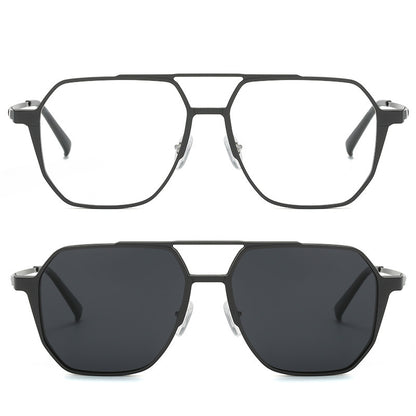Driving Men's Three-in-one Magnetic Aluminum Magnesium Glasses 424c985c 1d01 4270 9735 40f7bca7fe6d