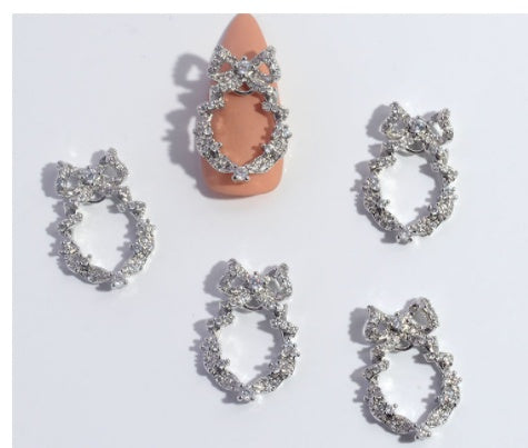Nail Ornament Zircon Flower Tassel Chain 424dabca 54d8 4292 806a c340c70098b3