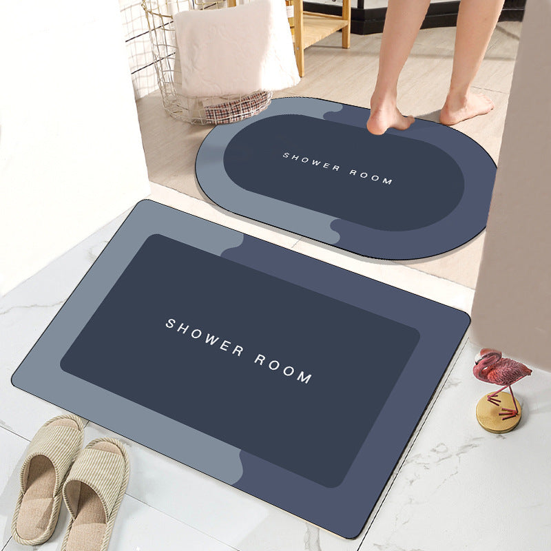 Simple Bathroom Absorbent Non-slip Floor Mat 426a7eed d9d1 46ca 9996 29222ca1d290