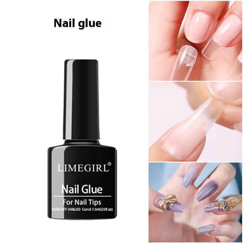 Nail Glue Glass Bottle Fake Nail Patch Ornament Nail Glue 42709df4 ec6c 4eee 9443 0a24996f08fc trans