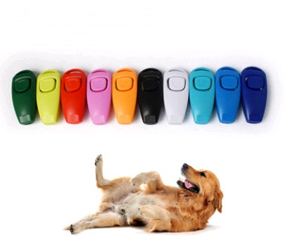 Pet ring + whistle training dog whistle pet training ring two-in-one ring naked machine 4272493842453