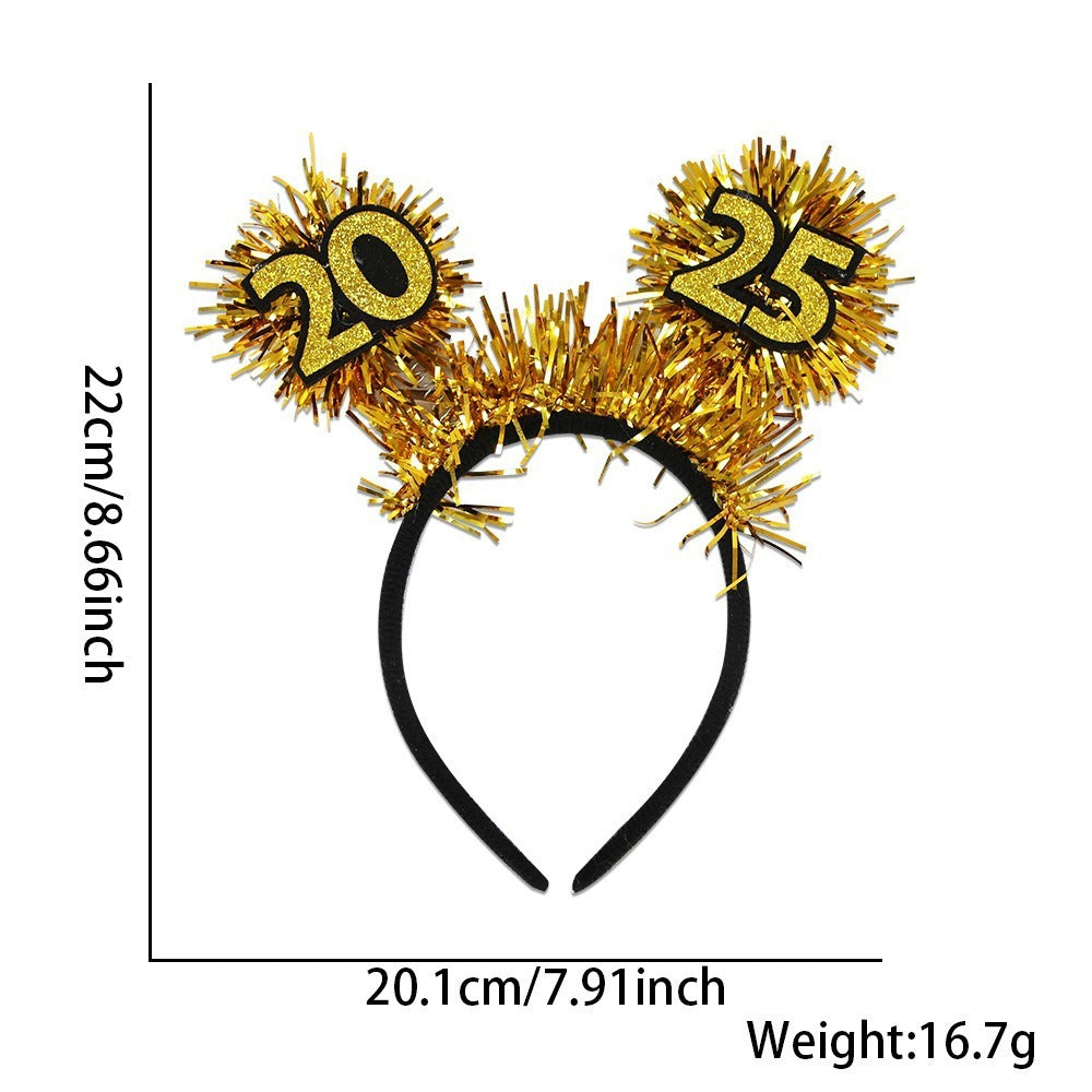 Happy New Year Headband 2025 Party Headband 42830b43 9ba5 4772 9bae 267d17e28bf7