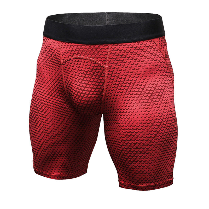 Men's 3D three-dimensional printing training fitness running pants 4285897178 27037920